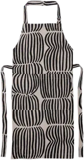 Pentik Vilja esiliina puolipellava 85x90 cm, musta