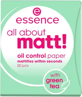 essence all about matt! oil control paper puuteripaperi 50 kpl