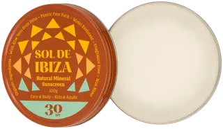 Sol De Ibiza Mineral Sunscreen SPF30 mineraaliaurinkosuojavoide 100 ml