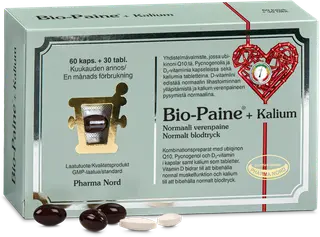 Pharma Nord Bio-Paine+Kalium ravintolisä 60 kaps.+30 tabl.