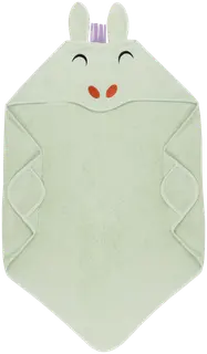 Pentik Heppa huppupyyhe 73x73 cm vaaleanvihreä
