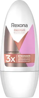 Rexona Maximum Protection Confidence Antiperspirantti Deodorantti Roll-on 96 h suoja Voimakasta hikoilua vastaan 50 ml