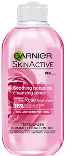 Garnier Skin Active Botanical Rose rauhoittava kasvovesi 200ml