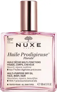 NUXE Huile Prodigieuse Multi-Purpose Dry Oil FLORALE, Face, Body, Hair - all skin types tuoksuva kuivaöljy 100 ml