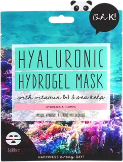 Oh K! Super Hydrating Hyaluronic Acid Hydrogel Mask hyaluronihappo geelinaamio 25g