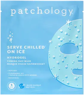 Patchology Serve Chilled™ On Ice Firming Hydrogel Mask -hydrogeelinaamio