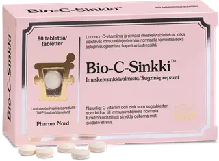 Pharma Nord Bio-C-Sinkki™ imeskelytabletti 90 tabl.