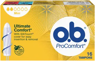 o.b.® ProComfort Mini tamponi 16 kpl