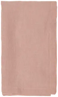 Anno Helmi pellavakaitaliina 40x150 cm utuinen roosa