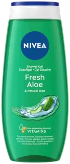 NIVEA 250ml Fresh Aloe Shower Gel -suihkugeeli