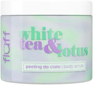 Fluff Body Scrub White Tea & Lotus 160 ml- vartalokuorinta