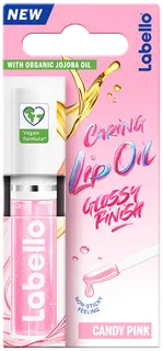 Labello 5,5ml Caring Lip Oil Candy Pink -huuliöljy