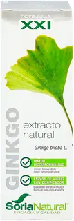 Soria Natural Ginkgo Formula XXI Neidonhiuspuu-uute 50 ml