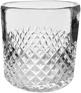 Shishi Tuikkukuppi Diamond lasia 12x12cm kirkas