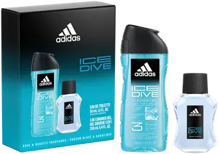 Adidas Ice Dive EdT 50 ml + suihkugeeli 250 ml tuoksupakkaus