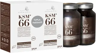 Harmonia KSM66 ravintolisä tuplapakkaus 2x120 kaps.