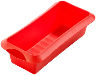 Lékué leipävuoka Classic 24 cm silikonia punainen