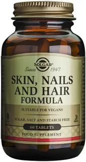 Solgar Skin, Nails & Hairs Formula ravintolisä 60 tabl.