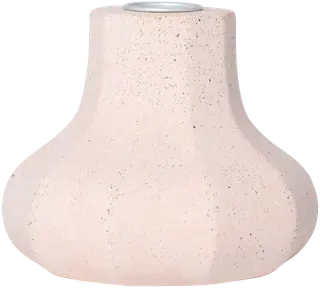 Pentik Marenki kynttilänjalka 8x10 cm vaaleanpunainen