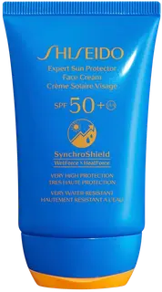 Shiseido Expert Sun Protector Face Cream SPF50+ aurinkosuoja kasvoille 50 ml