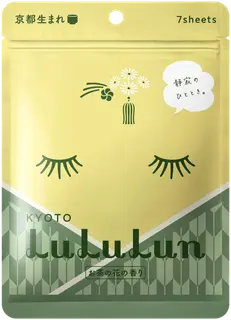 LuLuLun Premium Sheet Mask Kyoto Green Tea 7-pack kangasnaamiot 7 kpl