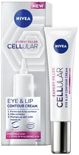 NIVEA 15ml Cellular Expert Filler Eye & Lip Contour Cream -silmänympärysvoide