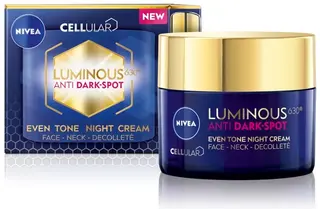 NIVEA 50ml Cellular Luminous630 Anti Dark-Spot Night Cream -yövoide