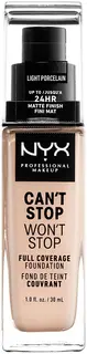 NYX Professional Makeup Can't Stop Won't Stop Full Coverage Foundation meikkivoide 30 ml