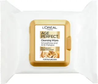 L'Oréal Paris Age Perfect Cleansing Wipes puhdistusliinat ikääntyvälle iholle 25kpl