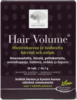 New Nordic Hair Volume™ ravintolisä 30 tabl./ 34 g