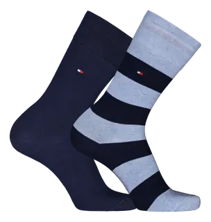 Tommy Hilfiger Rugby Sock 2-pack sukat