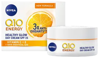 NIVEA 50ml Q10 Energy Healthy Glow Day Cream -päivävoide sk 15