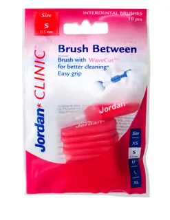Jordan Clinic Brush Between hammasväliharja S 10kpl