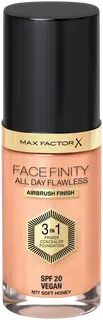 Max Factor Facefinity All Day Flawless 3in1 Foundation 77 Soft Honey 30ml
