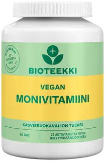 Bioteekki Vegan Monivitamiini 90 tabl.