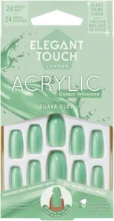 Elegant Touch Acrylic nails Colour Acrylics Black Honey -tekokynnet