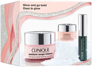 Clinique Glow and go bold lahjapakkaus