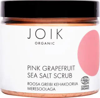JOIK Organic Pink Grapefruit Sea Salt Scrub Vartalokuorinta 240 g