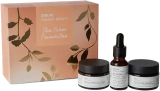 Evolve Organic Beauty The Firm Favourites lahjapakkaus