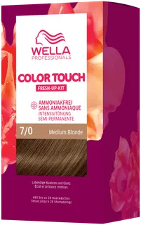 Wella Professionals Color Touch Pure Naturals Medium Blonde 7/0 kotiväri 130 ml