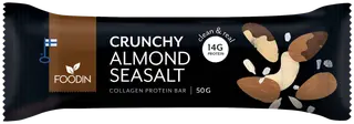 Foodin Collagen protein bar Almond Seasalt 50g