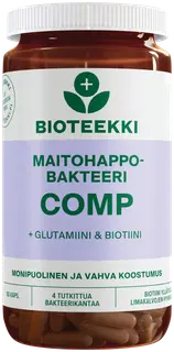 Bioteekki Maitohappobakteeri Comp 80 kaps.