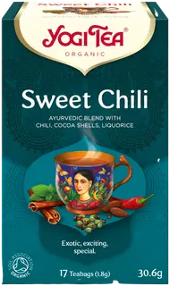 Yogi Tea Sweet Chili yrtti- ja maustetee luomu ayurvedinen 17x1,8g