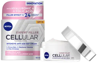 NIVEA 50ml Cellular Expert Filler Intensive Anti-Age Day Cream SK15 -päivävoide