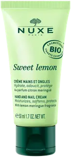 NUXE Sweet lemon BIO Hand and Nail Cream käsivoide 50 ml