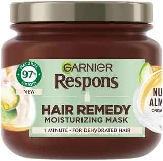 Garnier Respons Nourishing Almond Milk hiusnaamio kosteutta kaipaaville hiuksille 340 ml