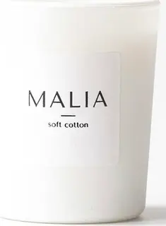 Malia Tuoksukynttilä Soft cotton 180g