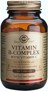 Solgar Vitamin B-Complex + C 100 tabl