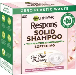 Garnier Respons Oat Milk Delicacy Solid Shampoo palashampoo hennoille hiuksille 60g