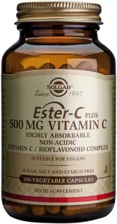 Solgar Ester-C Plus 500 mg ravintolisä 50 kaps.